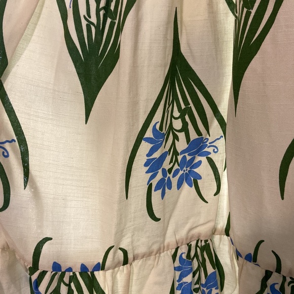 Zara floral open back dress - Picture 3 of 9